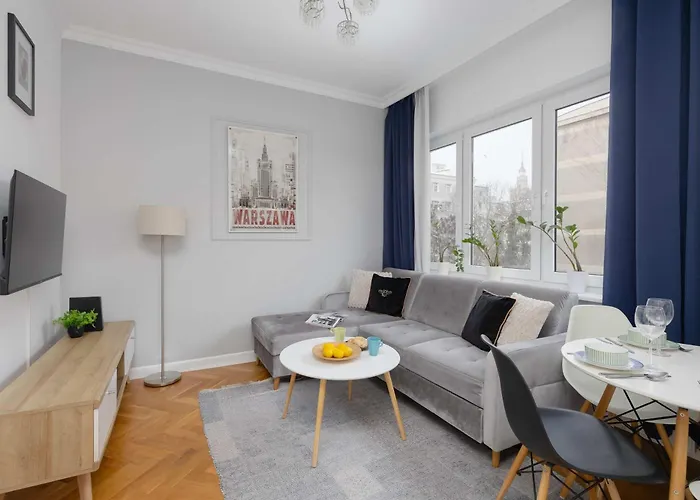 Cozy Hoza Near Pkin With Air Conditioning By Renters * Warsaw