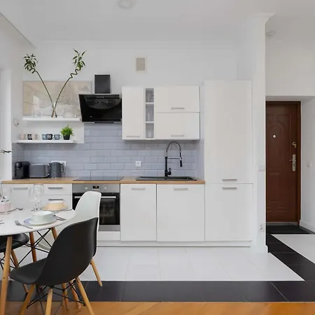 Cozy Hoza Near Pkin With Air Conditioning By Renters شقة وارسو